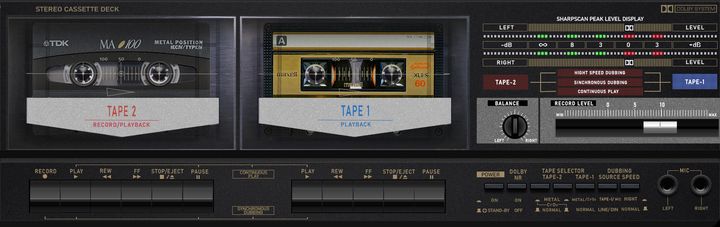 cassette deck small