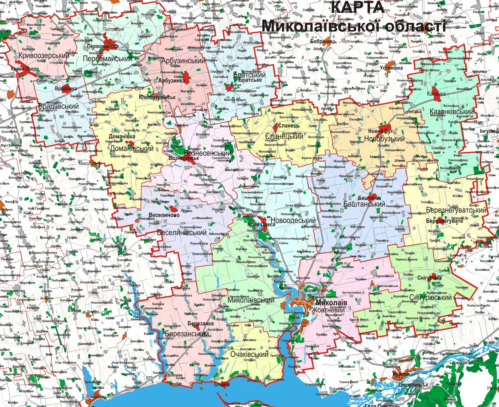 karta nikolaevskoy oblasti