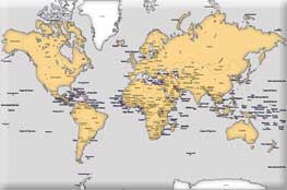 world map small